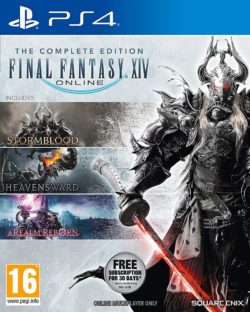 Final Fantasy XIV: A Realm Reborn PS4 Game.